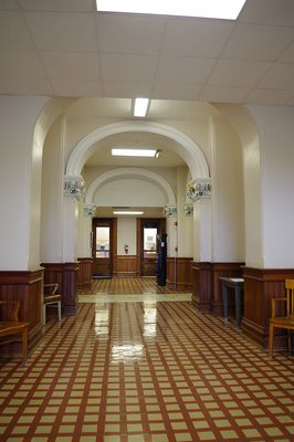 Courthouse Interior Hallway